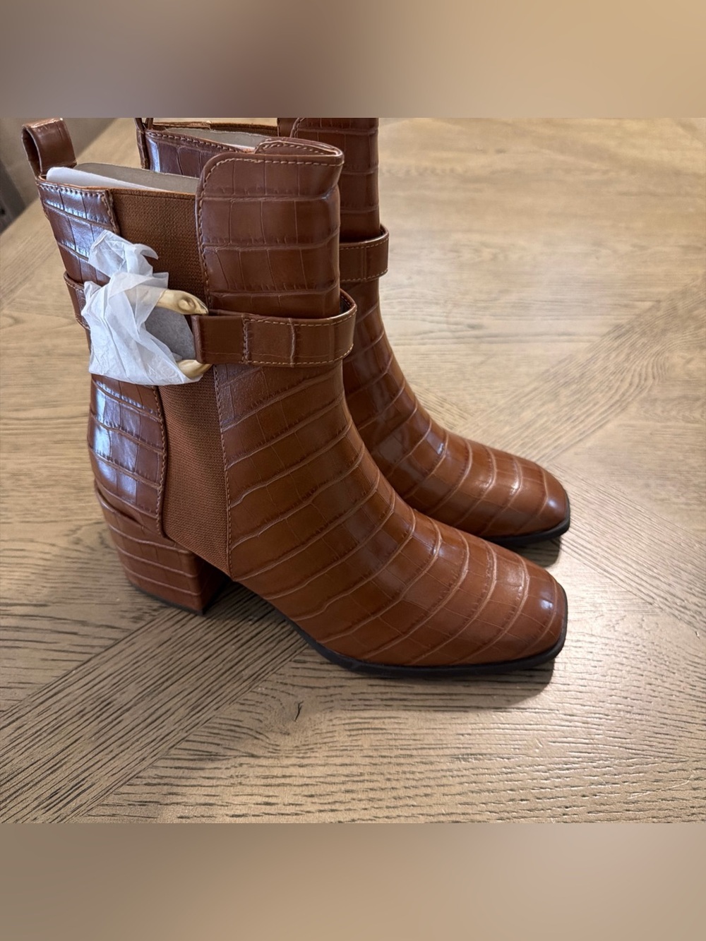 Kenneth Cole Reaction Women's Emerson Block Heel Boots Size 9
